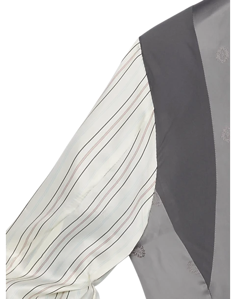 Lauren By Ralph Lauren Classic Fit Sport Coat, Gray Check Windowpane - Image 4