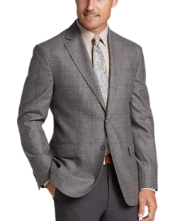 Joseph Abboud Modern Fit Sport Coat, Gray Check