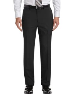 Haggar Premium Comfort 4-Way Stretch Dress Pants, Charcoal Gray