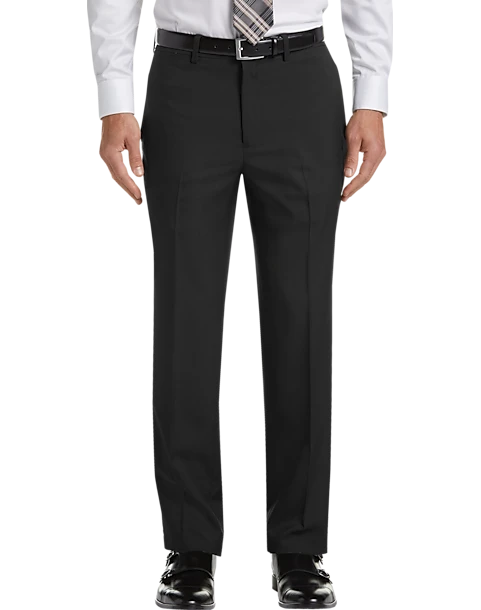 Haggar Premium Comfort 4-Way Stretch Dress Pants, Charcoal Gray
