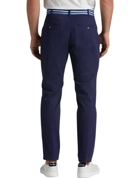 Con.Struct Slim Fit Pants, Navy - Image 2