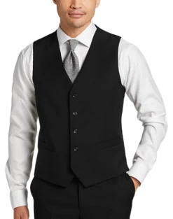 Pronto Uomo Platinum Suit Separates Vest, Blue