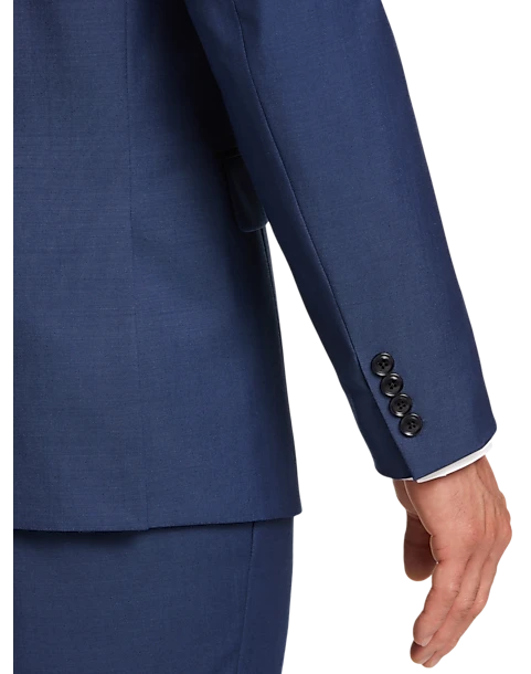 Calvin Klein X-Fit Slim Fit Suit Separates, Blue - Image 2