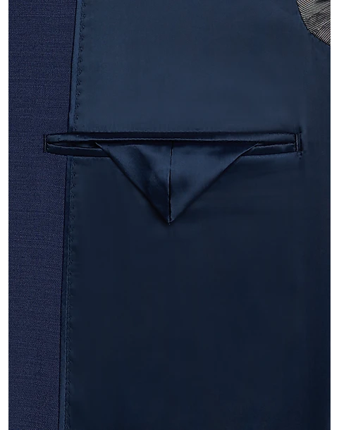 Calvin Klein X-Fit Slim Fit Suit Separates, Blue - Image 3