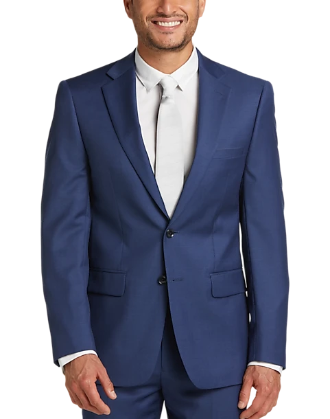Calvin Klein X-Fit Slim Fit Suit Separates, Blue - Image 5