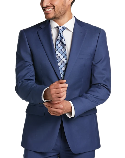 Calvin Klein X-Fit Slim Fit Suit Separates, Blue - Image 6