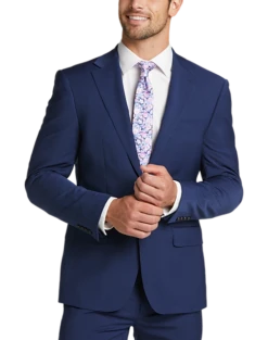 Calvin Klein Skinny Fit Suit Separates Coat, Blue