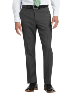 Lauren By Ralph Lauren Classic Fit Suit Separates Pants, Gray Sharkskin