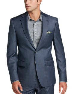 Calvin Klein X-Fit Slim Fit Suit Separates, Gray Sharkskin