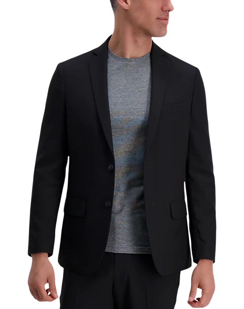 Haggar Slim Fit Suit Separates Coat, Charcoal Gray
