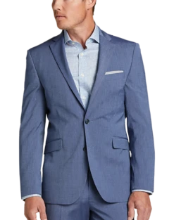 Wilke-Rodriguez Slim Fit Suit Separates Coat, Denim Blue