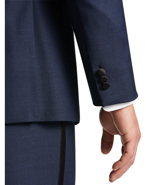 Pronto Uomo Modern Fit Notch Lapel Tuxedo Separates, Navy - Image 2