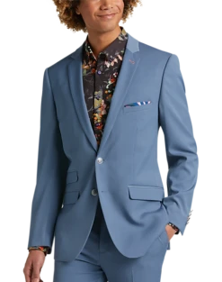 Paisley & Gray Slim Fit Suit Separates Coat, Slate Blue