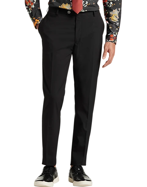 Paisley & Gray Slim Fit Suit Separates Pants, Jet Black