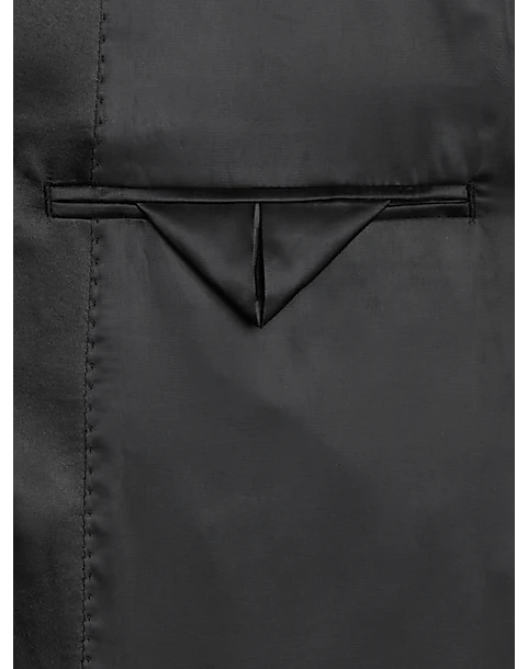 Calvin Klein Slim Fit Peak Lapel Suit Separates Tuxedo Jacket, Black - Image 3