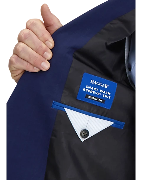 Haggar Smart Washâ„¢ Classic Fit Suit Separates Coat, Navy - Image 3
