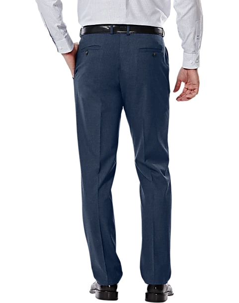 Haggar 4-Way Stretch Slim Fit Suit Separates Pants, Black - Image 2