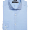 Pronto Uomo Modern Fit Dress Shirt, Blue Herringbone