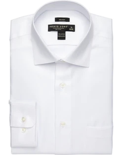 Pronto Uomo Modern Fit Queen's Oxford Dress Shirt, White
