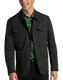 Paisley & Gray Slim Fit Casual Jacket, Black