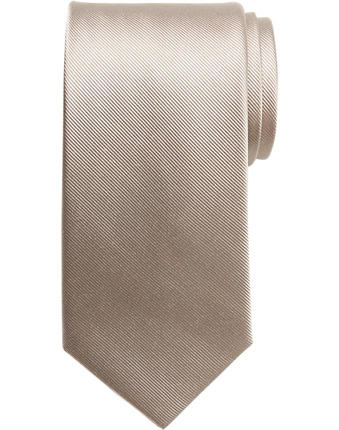 Jos. A. Bank Traveler Collection Narrow Tie, Light Tan