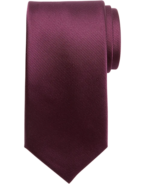 Jos. A. Bank Traveler Collection Narrow Tie, Wine